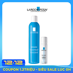 Xịt khoáng dành cho da dầu mụn La Roche Posay Serozinc 300ml Tặng Thermal Spring Water 50ml