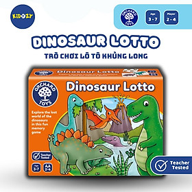 Trò chơi trí tuệ Dinosaur Lotto - Orchard Toys giúp trẻ phát triển kỹ năng quan sát và ghi nhớ