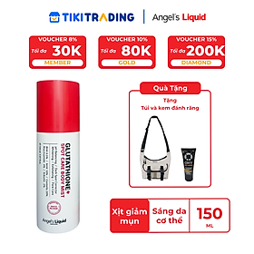 [PHIÊN BẢN NÂNG CẤP] Xịt Giảm Mụn Lưng Sáng Da Cơ Thể Angel's Liquid Glutathione+ Spot Care Body Mist 150ml