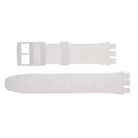 3-4pack 19mm Silicone Rubber Replacement Watch Bands Waterproof White