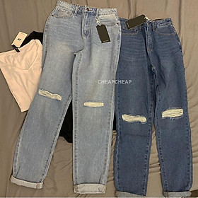 QUẦN BAGGY PR RÁCH GỐI