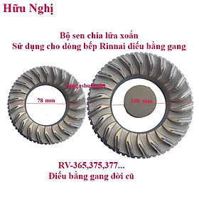 Mua Bộ sen chia lửa xoắn đa năng  Sử dụng cho bếp Rinnai điếu bằng gang