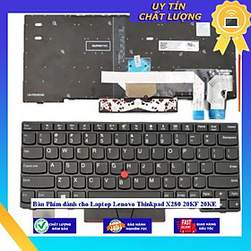 Bàn Phím dùng cho Laptop Lenovo Thinkpad X280 20KF 20KE -- TỐT - KHÔNG ĐÈN - Hàng Nhập Khẩu New Seal