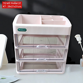 Mua (Hàng Cao Cấp)Tủ Kệ đựng đồ trang điểm mica trong suốt 2/3/ 4 tầng  để mỹ phẩm tiện lợi