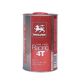 Nhớt Wolver Racing Synthetic 4T 10W40 (1L)