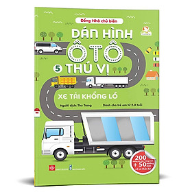 Dán Hình Ô Tô Thú Vị 5 - Xe Tải Khổng Lồ