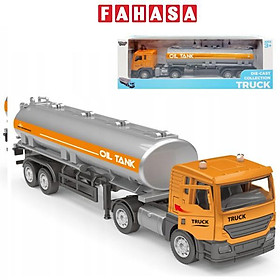 Đồ Chơi Mô Hình Xe Container Chở Hàng Chạy Trớn - Vecto VT17A - Màu Xanh