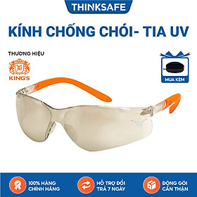 Mua Kính bảo hộ King s KY2223 kính chống trầy xước  chống bụi  chống tia UV (màu trắng bạc)