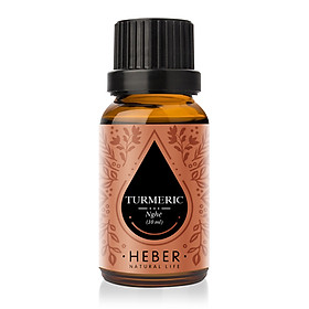 Tinh dầu Nghệ Turmeric Essential Oil Heber | 100% Thiên Nhiên Nguyên Chất Cao Cấp