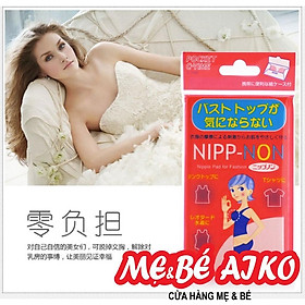 Set 12 miếng dán che ngực NIPP Nhật Bản