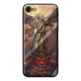 Ốp kính cho Iphone 8 mẫu VỊ THẦN 1 - Hàng chính hãng