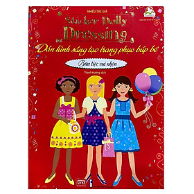 Sách Dán Hình Sáng Tạo Trang Phục Búp Bê - Bữa Tiệc Vui Nhộn