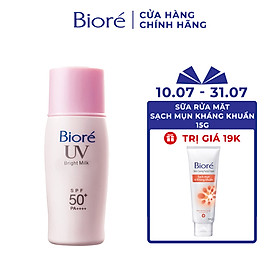 Sữa Chống Nắng Sáng Hồng Tự Nhiên Biore (30ml)