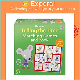 Sách - Telling the Time Matching Games and Book by Jayne Schofield (UK edition, paperback)