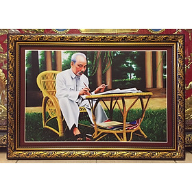 Mua Tranh in  Bác Hồ ngồi làm việc - 4868