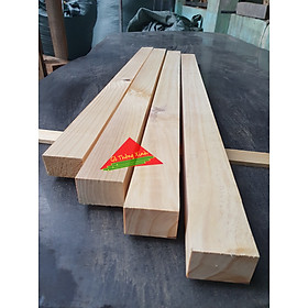 Mua Combo 4 thanh gỗ thông vuông 3x5cm  dài 80cm bào láng 4 mặt  cực đẹp cực chắc chắn  dùng đóng bàn  ghế  làm khung sườn