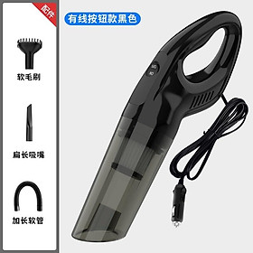 Máy hút bụi kèm bơm lốp cầm tay mini 120W, máy hút bụi không dây và có dây hút bụi ô tô và gia đình