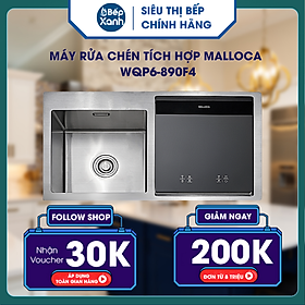 Mua Máy rửa chén tích hợp Malloca WQP6-890F4 - Hàng Chính Hãng