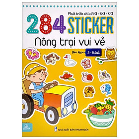 Phát Triển Chỉ Số IQ - EQ - CQ - 284 Sticker Nông Trại Vui Vẻ
