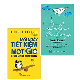 Hình ảnh Combo 2 cuốn: Mỗi Ngày Tiết Kiệm Một Giờ + Điều Vĩ Đại Đời Thường