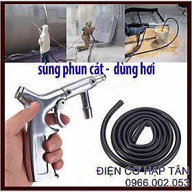 Mua Máy phun cát dùng khí nén   dùng hơi  làm sạch sơn   bụi bẩn
