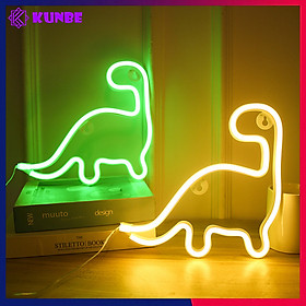 Đèn LED Neon Trang Trí KUNBE Treo Tường Decor Phòng Làm Việc, Phòng Ngủ, Sự Kiện Đa Dạng Kiểu Dáng Màu Sắc