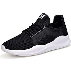 Giày đôi sneaker thời trang nam nữ Rozalo RZ8011BW- Đen