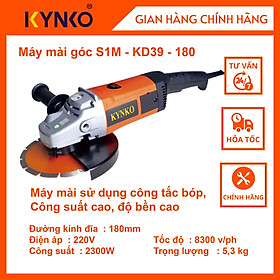 Mua Máy mài góc cầm tay chính hãng Kynko S1M-KD39-180 #6391G giá tốt