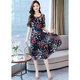 Váy đầm tone cotton maxi dài dạo chơi, đi biển - New4all Mã 40