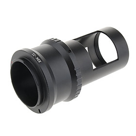 T-ring Lens Adapter Aluminum for Sony NEX + 42mm Photography Sleeve Tube