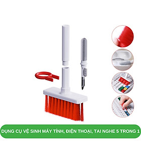Mua Bộ vệ sinh 5 trong 1 đa năng tiện dụng dành cho vệ sinh tai nghe  bàn phím máy tính  laptop  điện thoại  máy ảnh
