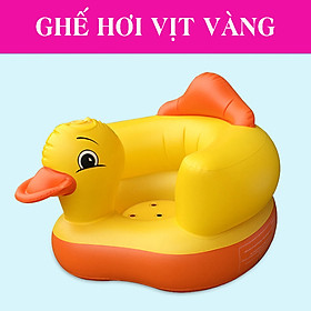 Ghế hơi sofa tập ngồi cho bé vịt vàng hàng loại tốt