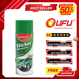 Chai Xịt Tẩy Keo Dầu Mỡ OUFU AF-1109 450ml