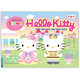 Sách Hello Kitty - Kitty Diêm Dúa Làm Công Chúa (3-8 Tuổi)