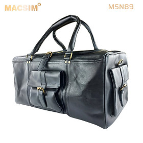 Túi Da Thật Du Lịch Macsim MSN89 – Da Bò Nguyên Miếng | Cổ Điển – Thủ Công – Chính Hãng