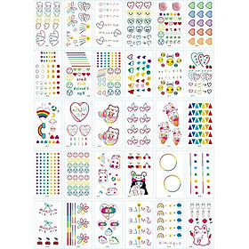 30 Tờ Hình Xăm Dán Tattoo Tha Thu Từ 55 - 120 Mẫu