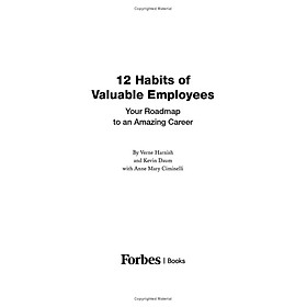 Sách ngoại văn: 12 Habits Of Valuable Employees