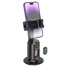 Mua Giá đỡ điện thoại thông minh quay theo khuôn mặt HOCO K23 Lotus có điều khiển quay chụp  Auto Face Tracking xoay 360  ra lệnh cử chỉ - Hàng chính hãng