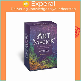 Sách - Art Magick Cards - An inspiration deck for creativity by Molly Roberts (UK edition, paperback)