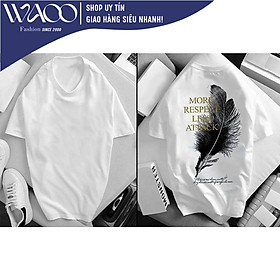 Áo Thun Nam, Có Bigsize Từ S Đến 8XL, Vải Cotton Cao Cấp, Mặc Mịn Thoáng Mát - Thời Trang Waoo, Mẫu ATNN268
