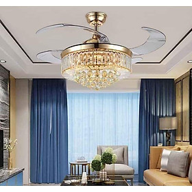 Mua QUẠT TRẦN RANG TRÍ ( ẩn cánh điều khiển từ xa)