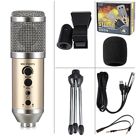 Mua SOAIY Micro thu âm livestream karaoke 3 trong 1 MK-F500TL - Hàng Nhập Khẩu