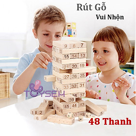 Bộ trò chơi rút gỗ kịch tính hấp dẫn cho trẻ từ 6 tuổi - Đồ chơi xếp hình