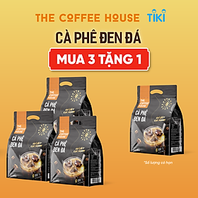 [MUA 3 TẶNG 1] Túi cà phê đen đá The Coffee House (Túi 30 gói x 16 g)