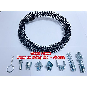 Mua Dây Thông Cống Lò Xo Phi 16 Dùng Máy Khoan ( 3m )
