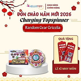 Đồ Chơi Con Quay Random Gear Grizzlia - CHARGING TOP SPINNER