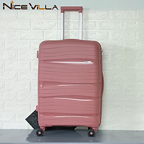 Vali NiceVilla Nhựa Dẻo PP Chống Sốc Chống Va Đập Size 20inch & 24inch & 28inch