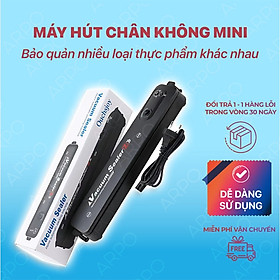 Mua Máy Hút Chân Không Mini Bảo Quản Thực Phẩm Tự Hàn Miệng Túi Chất Liệu Cao Cấp Vacuum Sealer Dễ Dàng Sử Dụng