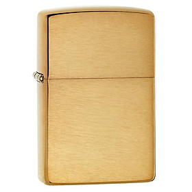 Bật Lửa Zippo Armor Brushed Brass 168