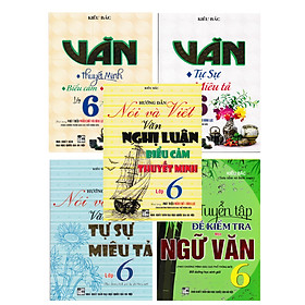 Hình ảnh Combo Sách Tham Khảo Ngữ Văn Lớp 6 (Biên Soạn Theo Chương Trình Mới)